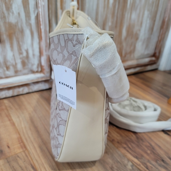 NWT Authentic COACH Jaquard Tabby Hobo - Picture 4 of 15
